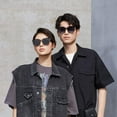thumbnail image 2 of UREVO Square Sunglasses for Women Men w/TR90 Frame/Polycarbonate Lenses/Anti-Reflective Coating, 2 of 8