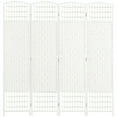 thumbnail image 1 of HOMCOM 5.6ft Folding Room Divider, Freestanding Privacy Screen for Bedroom, 1 of 10