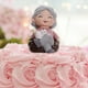 thumbnail image 5 of Bonita estatua de abuela y abuelo, figura en miniatura, adorno para tarta de abuelos., 5 of 9