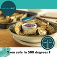 thumbnail image 6 of Rachael Ray Bakeware Nonstick Cookie Pan Set, 3-Piece, Gray with Agave Blue Grips, 6 of 8