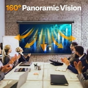 SPECSTAR Motorized Projector Screen with Remote, 16:9 84 Inch Auto Electric Projection Screen, HD 4K Movie Screen for Home Theater, Cinema, Office (73 x 41 Black)
