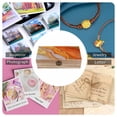 thumbnail image 5 of 7.9×2.3 In Wooden Boxes Durable Easy To Use Dustproof Prevent Slippery Delicate And Cabinet Orange And White-gold Marble, 5 of 8