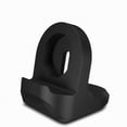 thumbnail image 2 of Support en Silicone JUNWELLSilicone pour Station de Charge Compatible avec Apple Watch Noir, 2 of 8