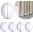 thumbnail image 1 of Les Aimants de Rideau de Douche Enduits de Silicone Forts Ne Se Cassent Jamais, Rouille, Pas de Bruit, Lourds, Empêchent le Rideau de Douche de Souffler, 1 of 5