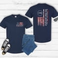 thumbnail image 3 of Vintage USA Flag Shirt, Patriotic 'We The People' 1776 Tee, 3 of 4