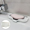thumbnail image 1 of Kitchen Dry Rack over Stainless Dish Drying Rack for No Drill Silicone Soap Dish Tray With Function Kitchen Sponge Storage, 1 of 7
