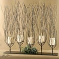 thumbnail image 1 of Uttermost Fedora Bougeoir Brun Foncé, 1 of 2