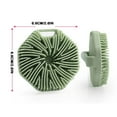 thumbnail image 3 of 2pcs Silicone Body Scrubber Shower Bath Brush Exfoliating Bath Brush And Skin Cleanser Silicone Body Brush For Showering Shower Sponge For Gentle Body Scrub & Wash Silicone Scrubbing Care Tool, 3 of 9