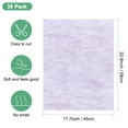 thumbnail image 3 of Papel de Envoltura de Flores de Algodón Coreano de 38 Hojas, 22.8x17.7 Pulgadas/ 58x45cm Papel de Envoltura Floral Impermeable para Ramo/Embalaje de Regalos [Púrpura Claro], 3 of 6