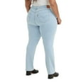 thumbnail image 2 of Plus Size Levi's® Classic Straight Jeans Color: Soft Black Size: 24W SHORT, 2 of 4