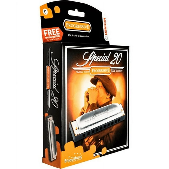 Hohner Special 20 Harmonica Boxed; Key of Bn (560PBX-B)