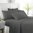 thumbnail image 5 of Becky Cameron Solid Microfiber Sheet Sets, King, Beige, 6-Pieces, 5 of 10