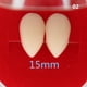 thumbnail image 3 of Advancent Espeluznante vampiro hombres lobo colmillos falsos dientes de dentadura disfraz Halloween prop Kits de decoración para fiestas 15mm 4＃, 3 of 5