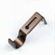 thumbnail image 5 of 3 piezas de soporte ajustable para cortina, soporte para barra de cortina marrón, 5 of 7