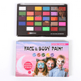 thumbnail image 2 of 30 Color Water Soluble Body Painting Face Opera Peking Opera Clown Makeup Halloween Children's Party 17 Piece Set, 2 of 4