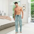 thumbnail image 7 of FREEAMG Snowflakes and Deer Heads Pajama Pants for Men, Men's Separate Bottoms, Pure Cotton Comfortable Lounge Pants?511?, 7 of 7