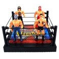VT XTreme Action Wrestling Toy Figure Play Set w/ Ring, 4 Toy Figures