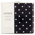 thumbnail image 4 of Carter's Changing Pad Cover Plush Velboa - Navy Stars, 4 of 7