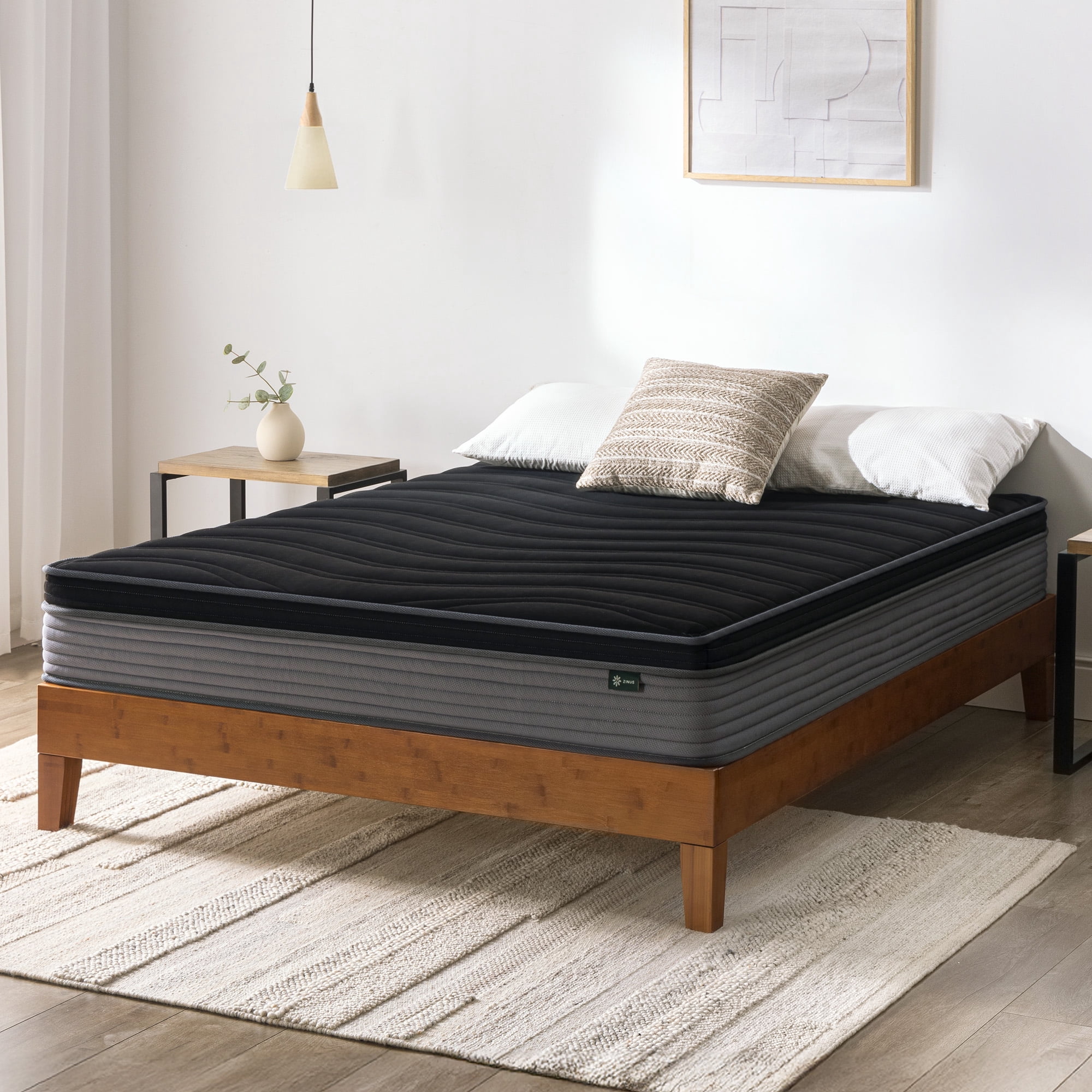 Zinus Tranquility 10" Medium Hybrid Mattress, Full