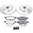 thumbnail image 3 of PowerStop Front Z36 Truck & Tow Carbon-Fiber Ceramic Brake Pad and Drilled and Slotted Rotor Kit Fits: MERCEDES-BENZ Select Models K6903-36, 3 of 9