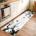 thumbnail image 2 of Chinese Painting 2'x6' Runner Rugs for Hallway Kitchen Bedside Non Slip, Traditional Culture Cool Bird Tree Branch Entryway Rug Runners with Rubber Backing, Long Carpet Runner for Laundry Room, 2 of 8