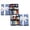 BlueA&B 1Pack, variant on Set Of 14x Rare for Peace Crystal Natural Gemstone Reiki Collection Stone, 8.8x6.8x3 cm, BlueB 1Pack