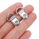 thumbnail image 4 of Uxcell 160Pcs D-Ring Colgadores de Cuadros con Tornillos, Hardware de Colgado de Cuadros de Un Solo Orificio, Ganchos para Obras de Arte Plata, 4 of 6