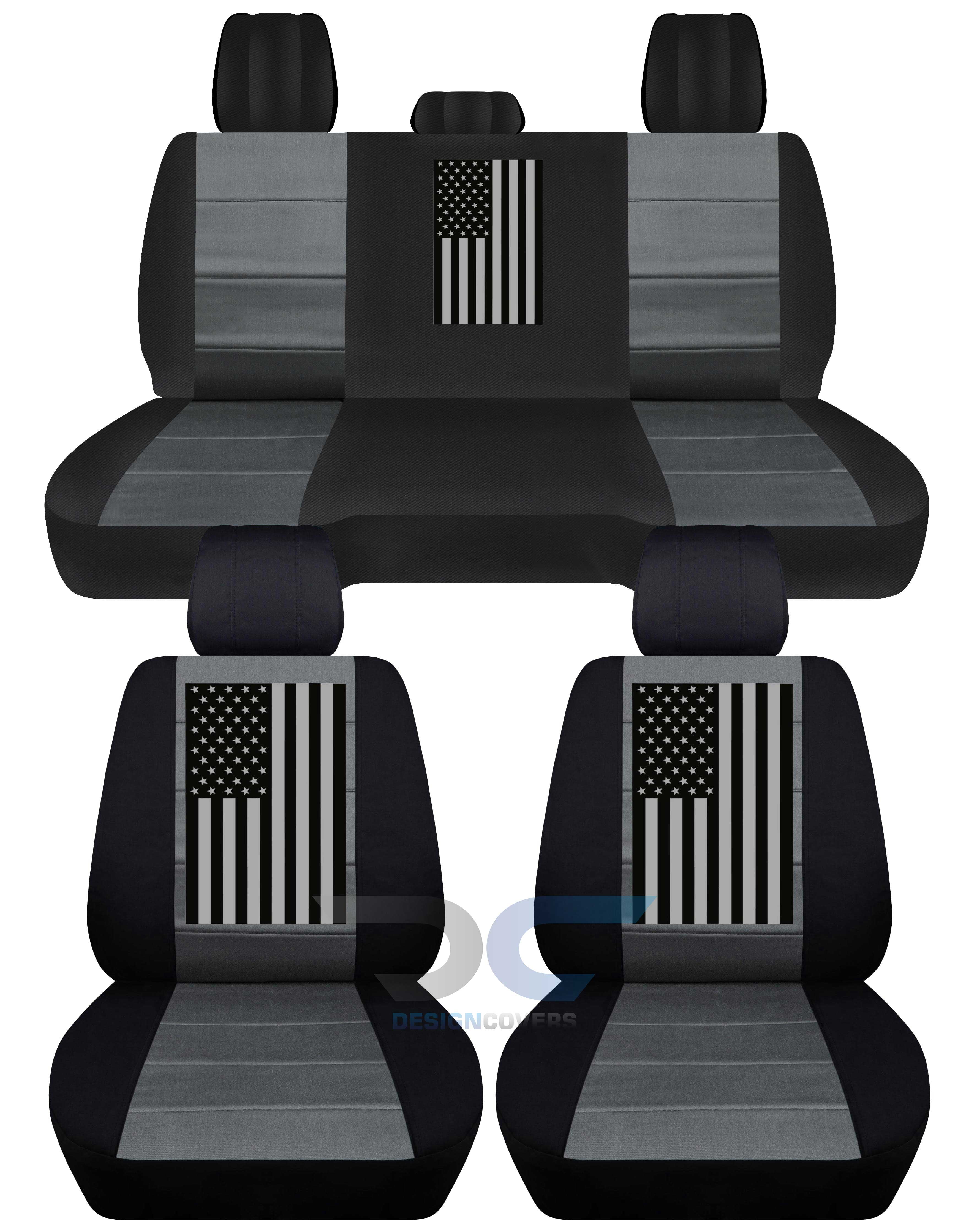 B5S1&OSTDesigncovers Fits 20122018 Dodge Ram with American Flag