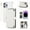 White, variant on TECH CIRCLE Wallet Case For iPhone XS/X,PU Leather Magnetic Flip Folio Purse Case with Card Slots Holder Shoulder Strap Wristlet Girl Women Case for Apple iPhone XS/X 5.8",Purple