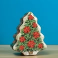 thumbnail image 1 of Fiudx Caja de Regalo Navideña con Diseño de Papá Noel y Árbol de Navidad, de Hojalata, para Guardar Dulces, Decoración para El Hogar, con Un Toque Navideño, Hermética, Tamaño 13 X 13 Cm., 1 of 4