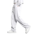 thumbnail image 3 of CCRFTGI Cargo Pants for Men Casaul Workout Hiking Pants Active Elastic Mens Joggers Lightweight Sweatpants with Pockets Drawstring White XL, 3 of 6
