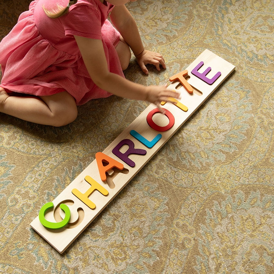 personalized name puzzle for 1 year old