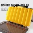 thumbnail image 4 of SIEYIO Double Side Accessory Waterproof Tackle Tool Box Fishing Hook Storage Organizers, 4 of 21