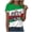 Dark Green Short Sleeve, variant on DORKASM Usa Soccer Jersey for Women Crew Neck Soccer Ball Graphic Summer T Shirt Short Sleeve Fashion Football 2026 Shirt Spain Brazil Argentina France Germany Portugal Dark Green L