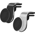 thumbnail image 1 of Juego de 2 soportes magnéticos para teléfono de coche, soporte magnético portátil para teléfono, soporte magnético para teléfono de coche, rejilla de ventilación, soporte magnético giratorio de 360° para iPhone Huawei JM, 1 of 5