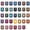 34 colors, variant on Fabric Dye Powder Pigment For Fabric Clothes Tshirts Hat Canvas Bag Scarf Sock 0.35oz/10g Powder Pigment for Paint