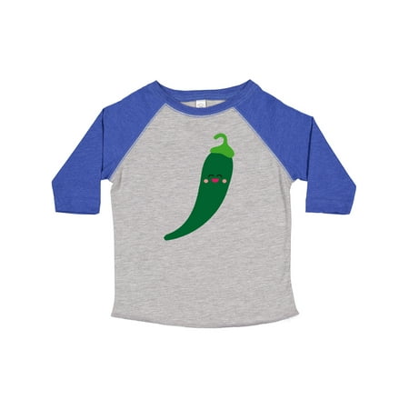 

Inktastic Green Chili Pepper Kawaii Gift Toddler Boy or Toddler Girl T-Shirt