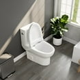 thumbnail image 5 of Eviva Zion One Piece Toilet in White, 5 of 14