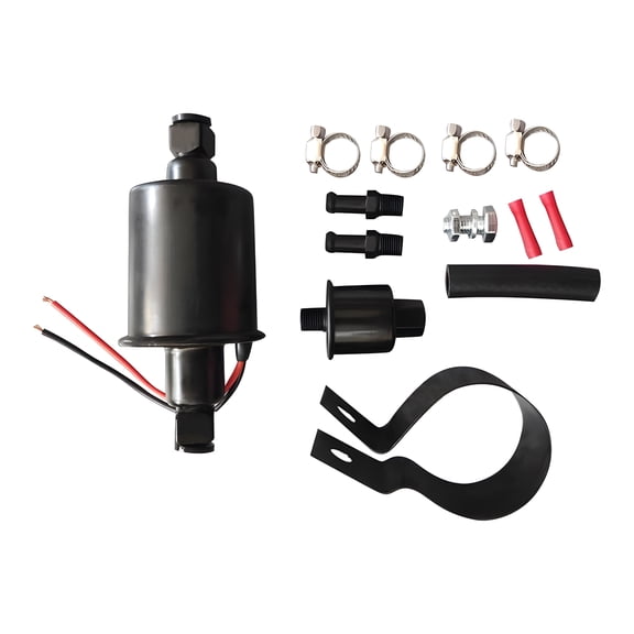 WOLFWO 12V Universal Electric Fuel Pump Gas Diesel High Pressure 5-9 PSI E8012S Trucks