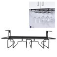 thumbnail image 2 of Wine Glass Hanger Wine Glass Rack Space Saving Sturdy Adjustable for Kitchen, 2 of 9