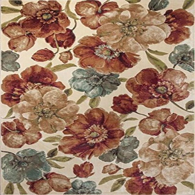 Versailles 8577 Ivory Gardenia tamaño - 3 pies 3 pulgadas por 4 pies 7 pulgadas KAS Oriental Rugs, Inc. VER857733X47