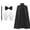 A, variant on Halloween costumes Magician Performance Costume Set COS Role Play Outfit Halloween Party Dress Up