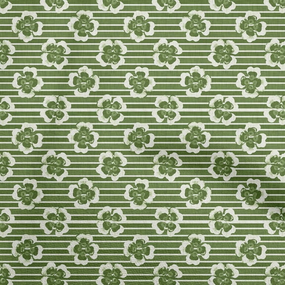 oneOone Georgette Viscose Green Fabric Block Diy Clothing Quilting Fabric Print Fabric By Yard 42 Inch Wide-IM