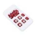 thumbnail image 3 of 24pcs False Toe Nails Women Girls Fake Toe Nails Art Tips Artificial Full Cover Toenails, 3 of 14