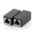 thumbnail image 3 of Alician 1Pc/2Pcs CAT6 Réseau Ethernet RJ45 Femelle – Coupleur Adaptateur Réseau Connecteur LAN Femelle, 3 of 9