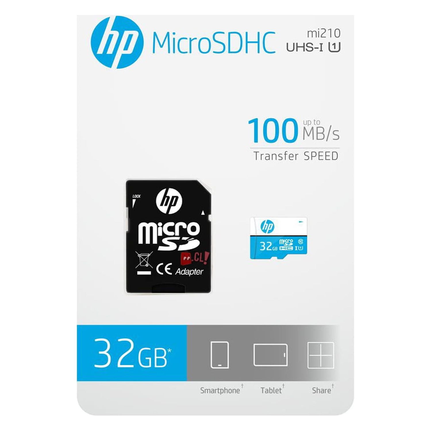 Memoria Micro Sd Hc 32Gb Class 10 Hp - Ps