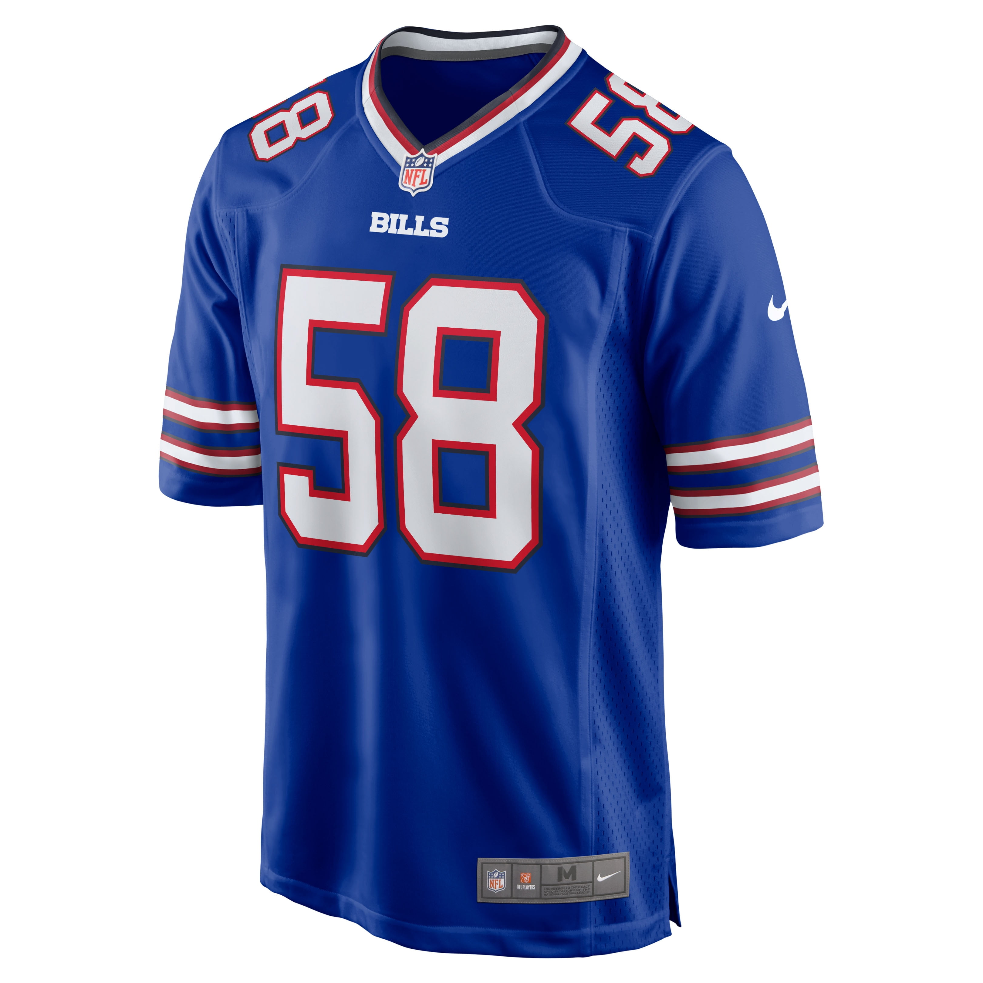 Matt Milano #58 Buffalo Bills Gift Men Women Football T-Shirt S