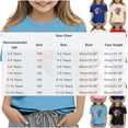 thumbnail image 3 of Freshbabe Girls' Printed Short-Sleeved T-shirt, Round Neck, Casual and Versatile, A Must-Have for Holiday Gifts., 3 of 5