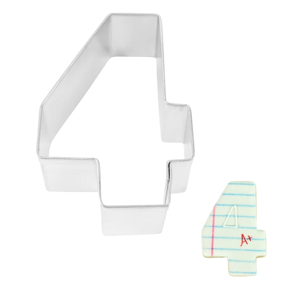 R&M International Number 4 Cookie Cutter