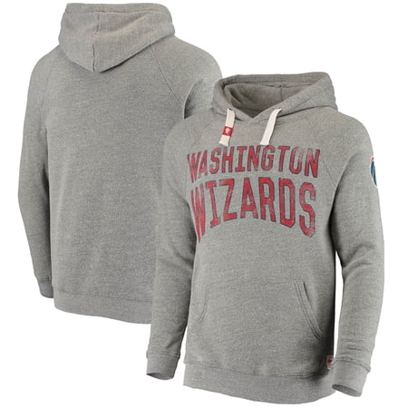 Washington Wizards Sportiqe Olsen Fisher Pullover Hoodie - Heathered Gray